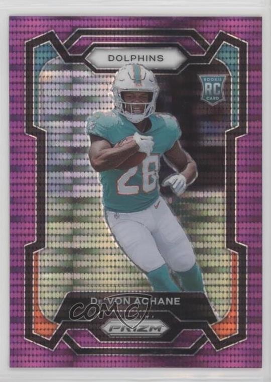 De'Von Achane Purple Pulsar #365