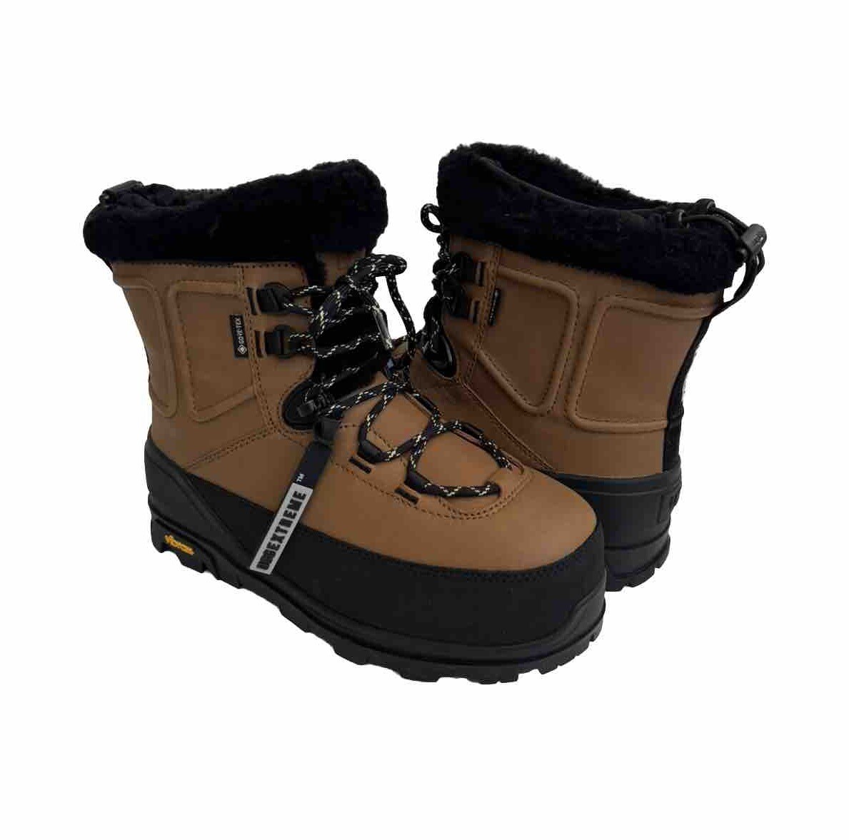 UGG Tan and Black Men\'s Boots. Size 9 US. Only worn twice. Waterproof! UGG MEN NEUMEL TRAILGAZER CHESTNUT WATERPROOF Boots US 11  main image 3