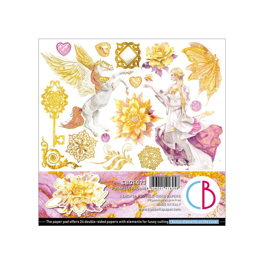 Ethereal Fussy Cut Pad 6x6 by Ciao Bella