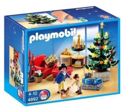 未使用★ 廃盤 Playmobil クリスマスマーケット 4891 箱開封済み playmobil 4891 setnr. Christmas marketplace santa claus De