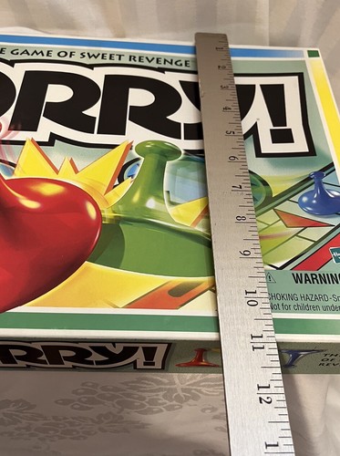 Parker Brothers Hasbro SORRY! Game 1998 Used Vintage Family Game - Picture 8 of 9