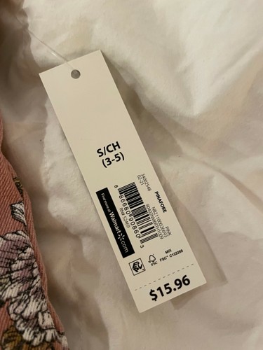 No Bounderies Vestido general Rosa Talla floral S (3-5) NWT - Imagen 12 de 12