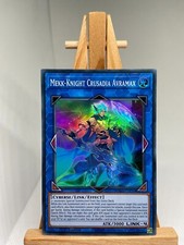 Mekk-Knight Crusadia Avramax - Super Rare 1st Edition MAZE-EN054 - NM - YuGiOh