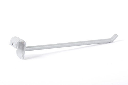 Abhänger 20x Aufsteckhalter gerade 25 cm Frontabhänger Warenträger Haken Ø 10 mm - Afbeelding 3 van 5