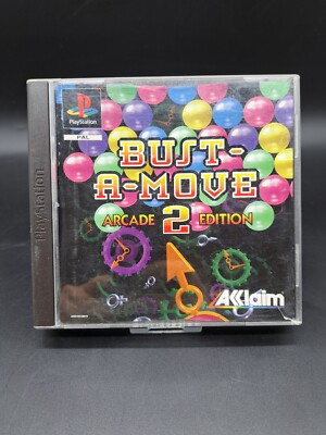BUST-A-MOVE 2 - ARCADE EDITION - PLAYSTATION 1 PS1 SPIEL - PAL - OVP