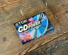 Tdk Type Ii Blank Audio Cassette Tape Cd Power 110 Minute 90s Vintage New Sealed