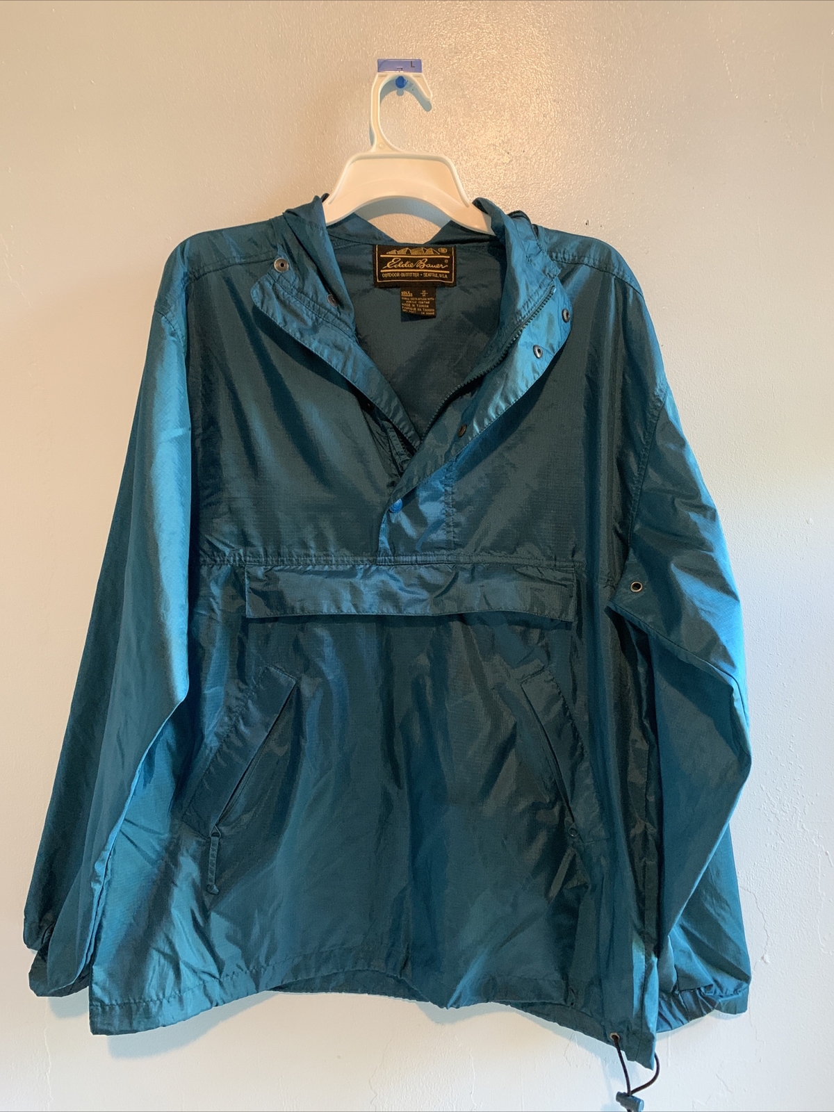 Vintage Eddie Bauer Windbreaker Outdoor Outfitters Sz… Gem