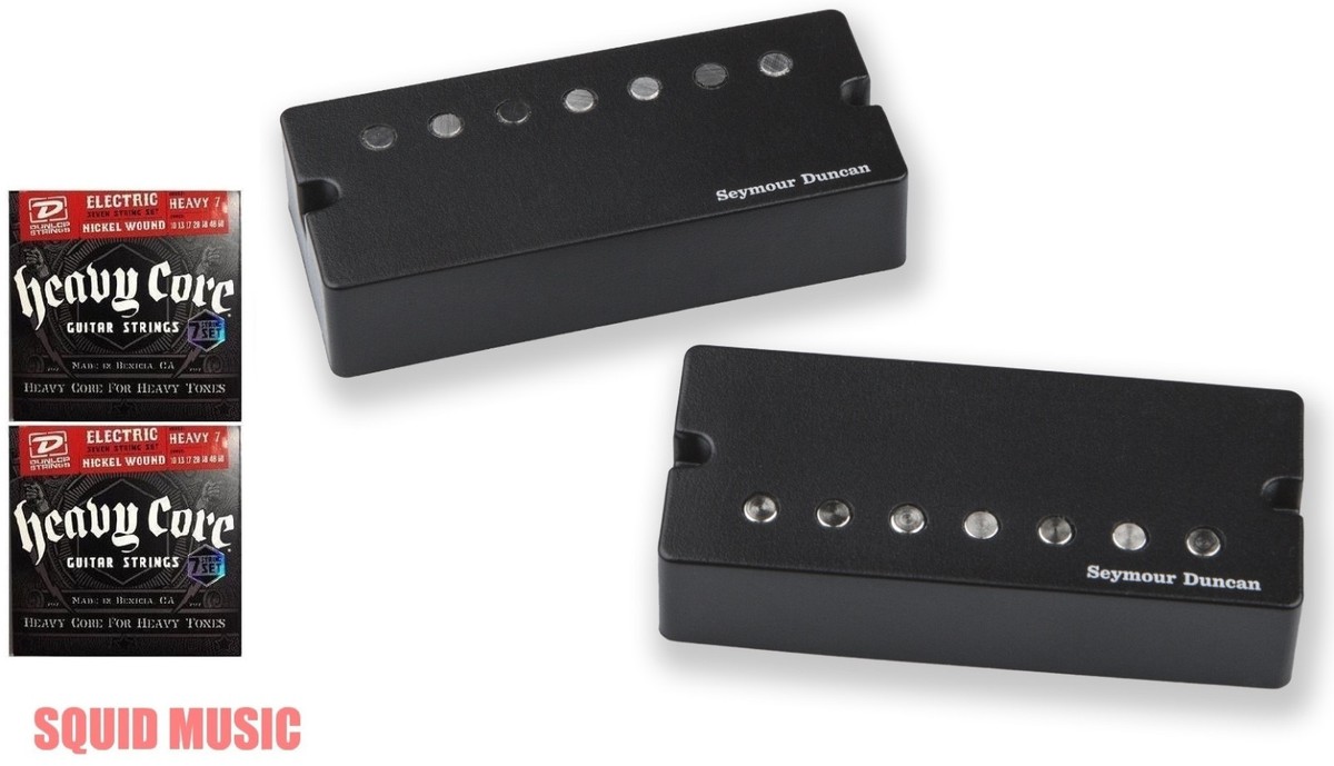 Seymour Duncan Jeff Loomis Blackouts 7 String Soapbar Pickup Set 