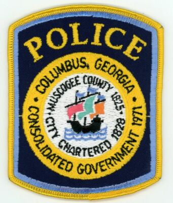 GEORGIA GA COLUMBUS POLICE NICE SHOULDER PATCH SHERIFF | eBay