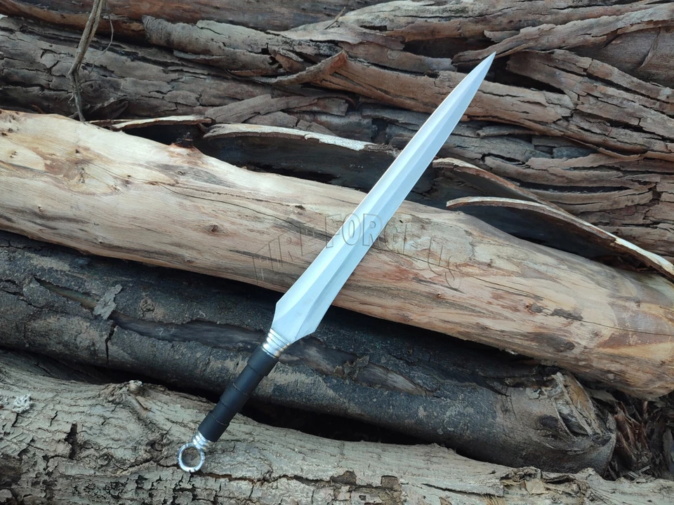 Espada Gladious: 20" Hoja Larga Forjada a Mano Resorte Acero Espada de Lucha 27" Foto 2 de 4