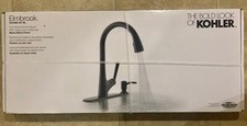 Kohler Elmbrook R22968-SD-BL Pull-Down Kitchen Faucet Matte Black Finish New