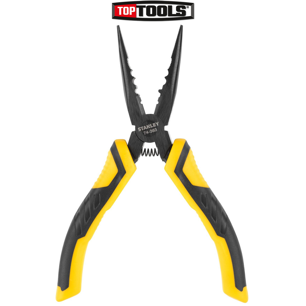Stanley® Black Stht0-74363 Controlgrip™ Long Nose Cutting Pliers 150Mm (6In) - Image 2