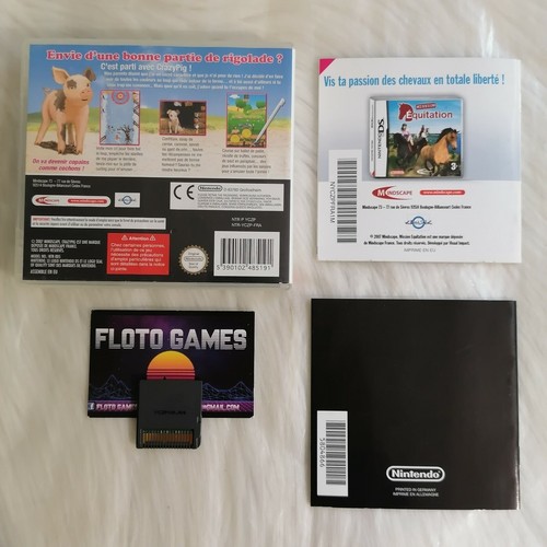 Jeu Crazy Pig - Nickelodeon - Nintendo DS 3DS Complet PAL FR - Floto Games - Imagen 2 de 2