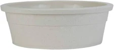 Van Ness Crock Heavyweight Dog Bowl - Jumbo, 108 oz., Speckled Beige