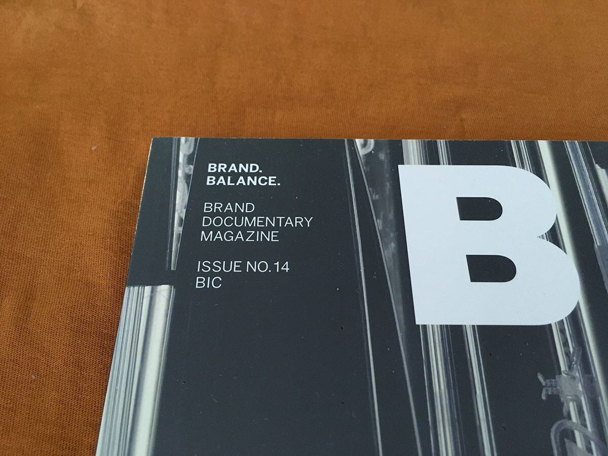 B: Brand, Balance, Documentary Magazine Magazine B Brand