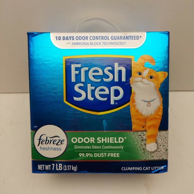 7 Lb. Fresh Step Cat Litter No 30336 Clorox Company The 3pk for sale