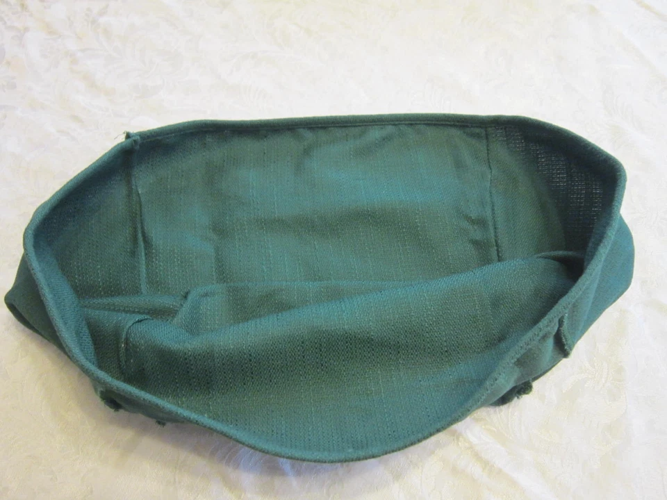 Longaberger Card Keeper Basket Liner Green 6.25" T x 10" W x 5" D ~ Liner Only - Image 2 of 4