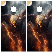 C316 Eagle Cornhole Board Wraps LAMINATED Wrap Decals Vinyl Sticker Skins