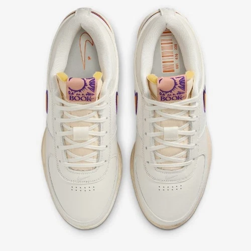 シューズ(男性用) Nike Book 1 Sail/Court Purple/ClayOrange Nike Book 1 