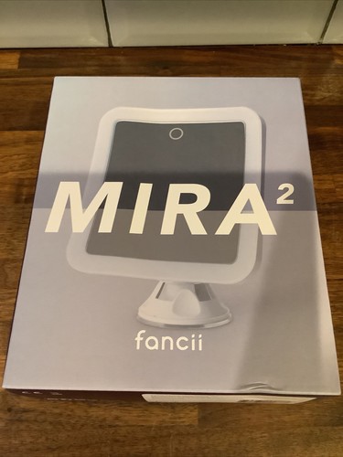 Fancii 10x Schminkspiegel Saugnapf 3 Farbmodi Wiederaufladbar Dimmbar Mira 2