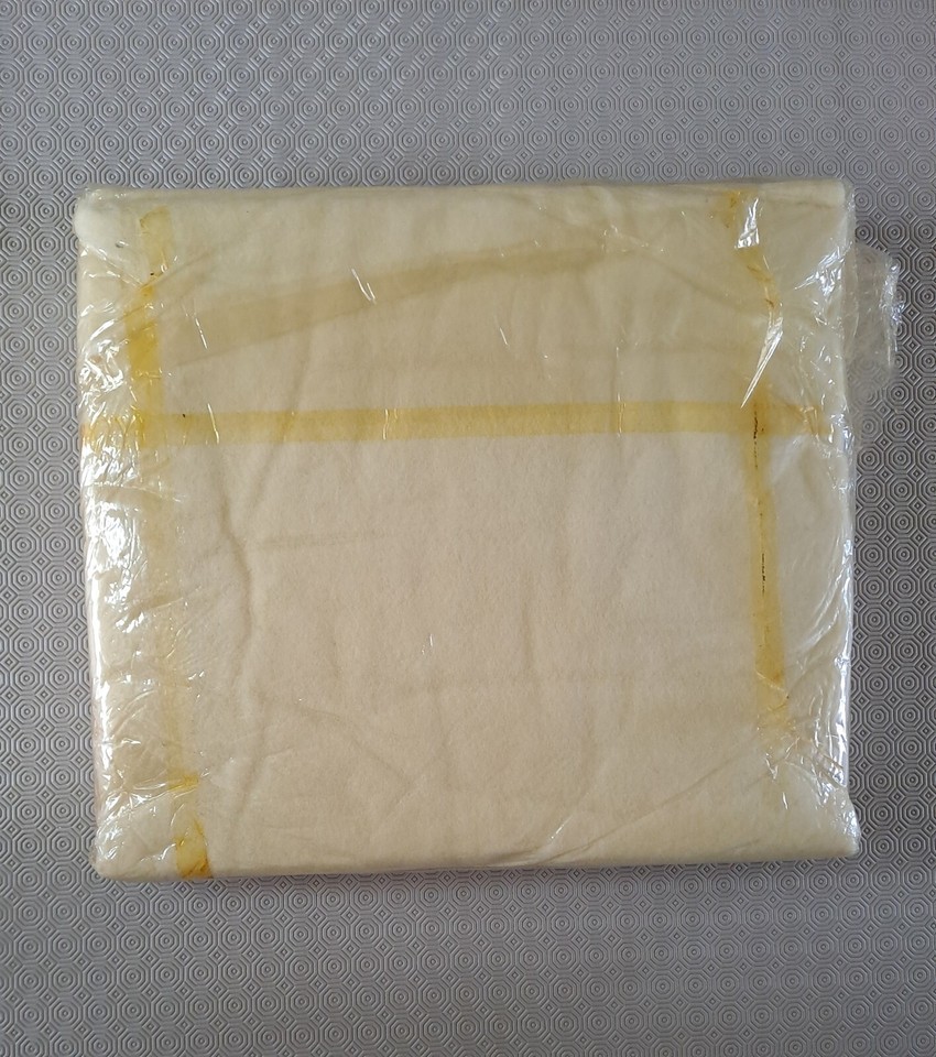 NEW Guaranteed Witney Al Wool Blanket Large 100in by 110in Cream