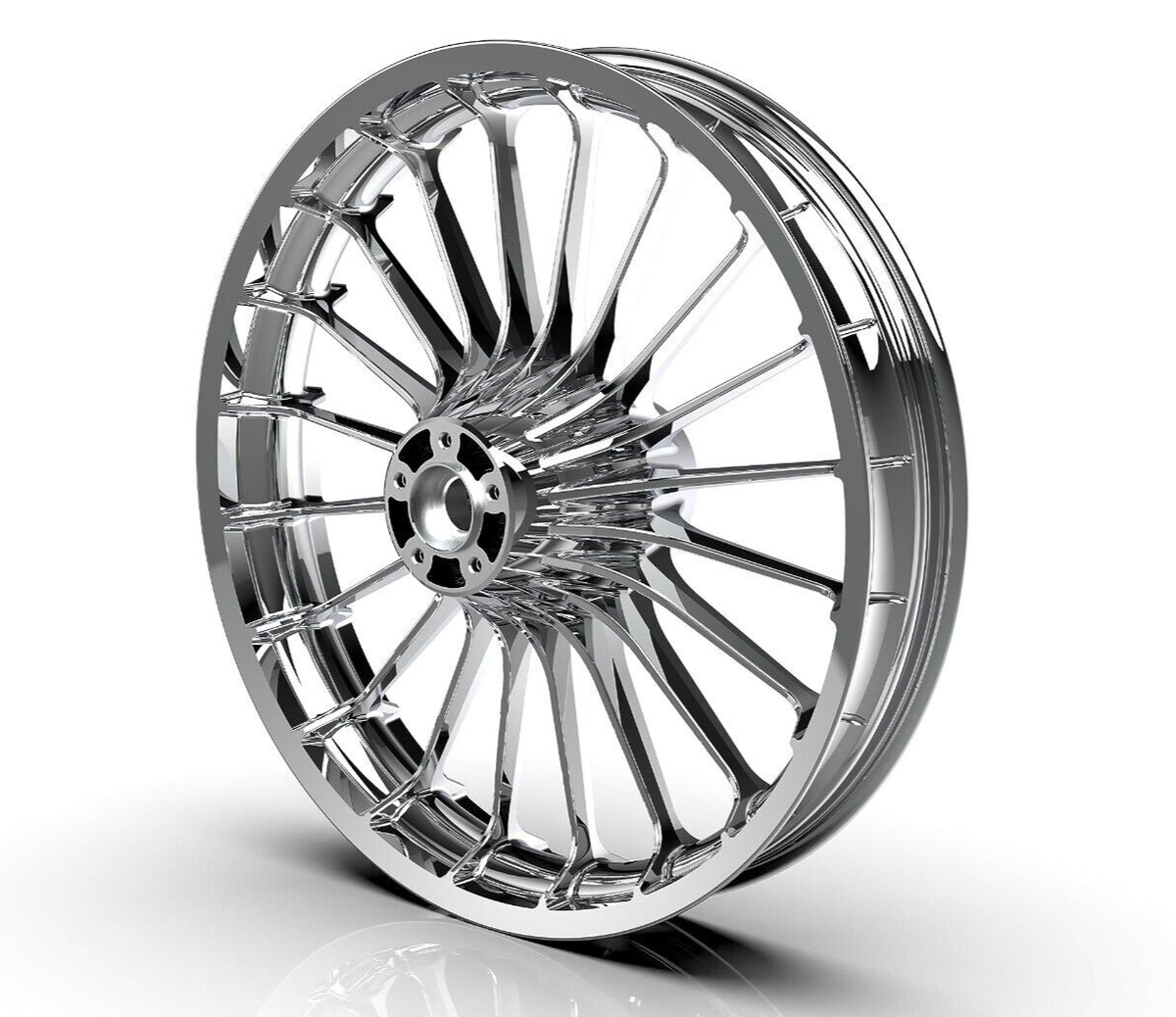 2013-2024 Harley Davidson Breakout Hoprousa Chrome Front 21x3.5