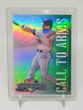 Rafael palmeiro 1998 Donruss Crusade Call to Arms Green Parallel /250 Orioles 📈