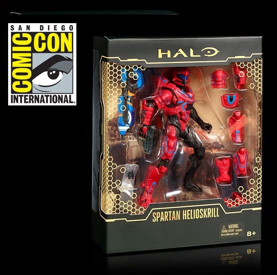 SDCC 2016 MATTEL EXCLUSIVE HALO SPARTAN HELIOSKRILL RARE LIMITED EDITION SOLD SDCC 2016 MATTEL EXCLUSIVE HALO SPARTAN HELIOSKRILL RARE LIMITED EDITION SOLD