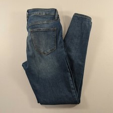 Old Navy Rockstar Super Skinny High Rise Jeans Womens Size 0
