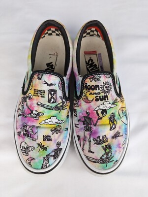 Vans Shroom Doom Skate Slip-On Shoes Size US Men 6 Skeletons Vans Shroom Doom Skate Slip-On Shoes Size US Men 6 Skeletons