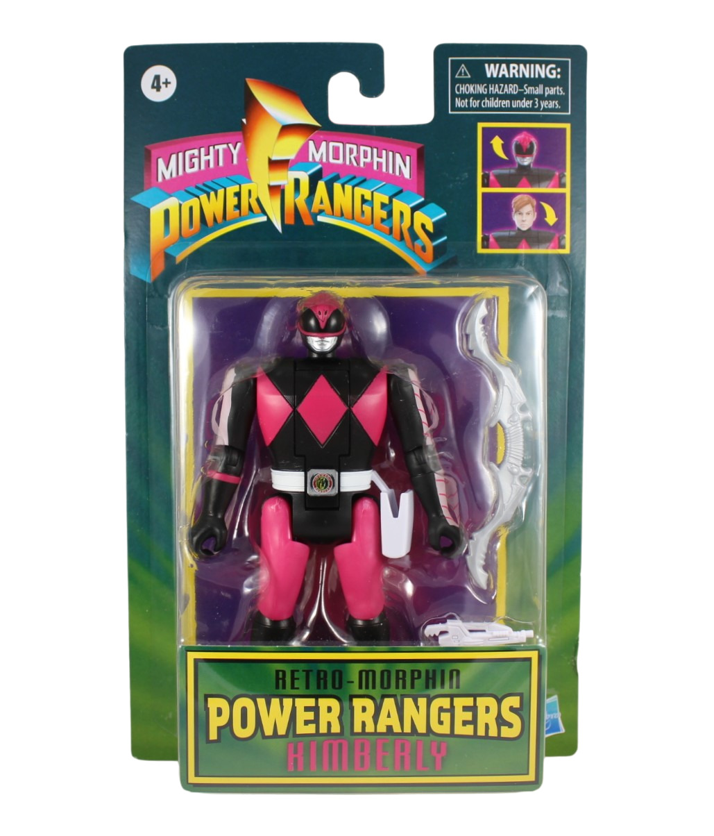 2021 Mighty Morphin Power Rangers Retro Morphin Pink Ranger Kimberly Figure
