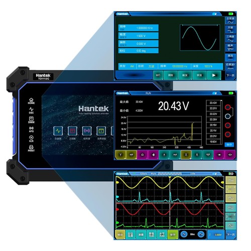 Hantek TO1112D Touch Screen Digital Oscilloscope Support Charging Oscilloscope - Picture 5 of 14