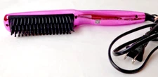 Calista Triangl PRO Heated Hair Detailer Brush - Hibiscus Pink