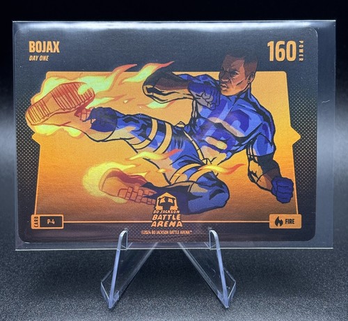 2024 Bo Jackson Battle Arena BOJAX Bo Jackson Day One Fire Battlefoil SP!