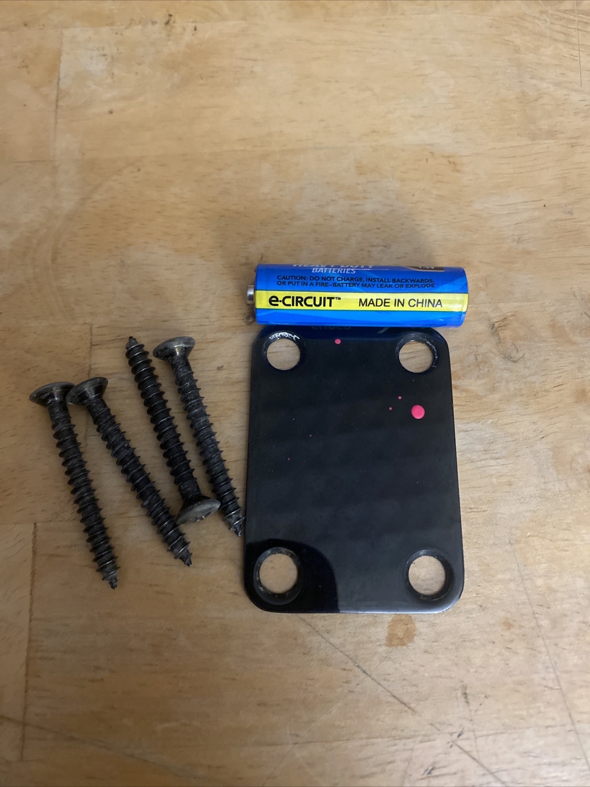 Vintage 80's BC Rich NJ Series Black Electric Guitar Neck Plate eBay