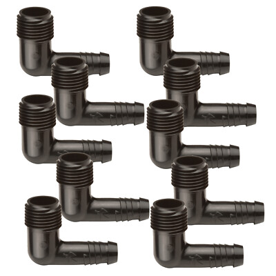 10x Rain Bird Winkel 90° für Regner-Anschluss 3/4 o. 1/2  Zoll AG - Typ SPX Flex