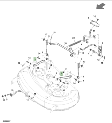 Left Side Rear Guage Wheel Bracket Of A Mf2326 Images