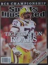 LSU Tigers National Champions Sports Illustrated As Pictured 