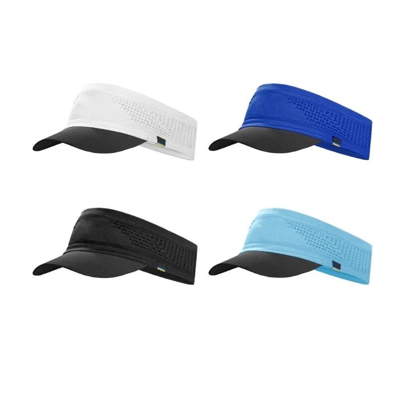 Adjustable Mesh Sun Visors For Women Outdoor Activity Packable Hat Comfort Fit