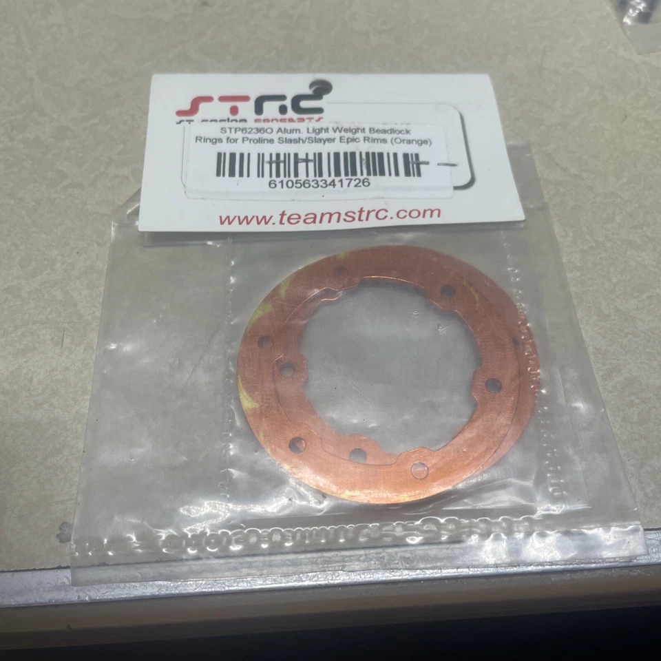 STRC STP6236O Aluminum Light Weight Beadlock Rings Pro-Line Orange Slash /Slayer - Image 3 of 3