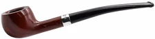 Peterson Junior Terracotta Silver Mounted 'Prince' Small Speciality Briar Pipe