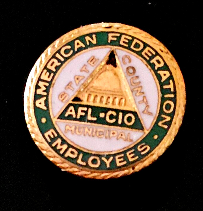 Vintage AFL-CIO Trade Union Lapel Pin