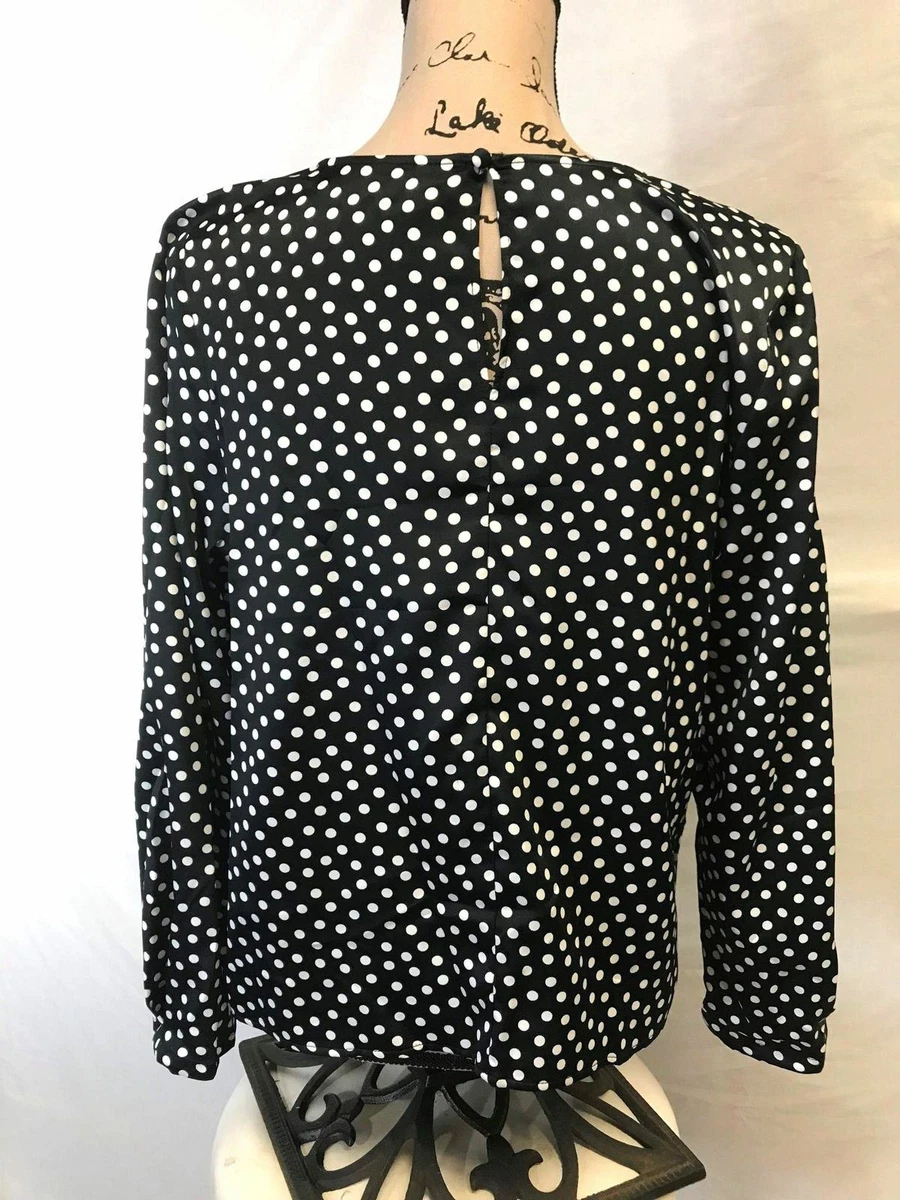 Sylca Polka Dot Blouse