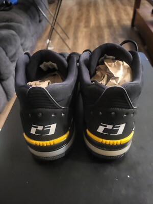 Size 12 - Air Jordan Big Fund Black University Gold for sale  display picture 2