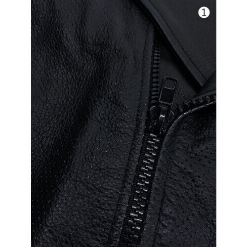GENUINE Leather Motorcycle Double Riders Jacket/ Size: 2XL GENUINE Leather Motorcycle Double Riders Jacket/ Size: 2XL