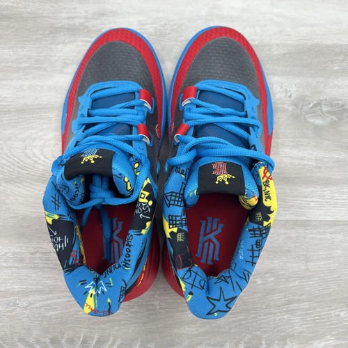Nike Kyrie 8 GO Black Blue Red DQ8080-012 GS Size 6Y NEW UNRELEASED - Picture 5 of 9