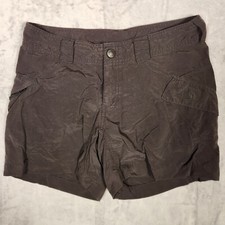 THE NORTH FACE Shorts Womens Size 4 Black Nylon Cargo Hiking Gorpcore Climbing