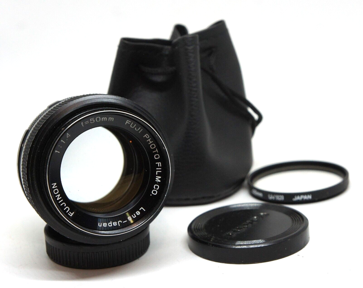 Fuji Fujinon 50 mm 1.4 Fast LENS M42 Screw Mount Close to Mint