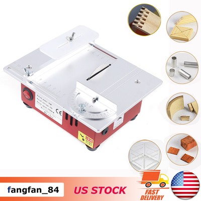 Multifunction Mini Table Saw Set Home DIY Woodworking Cutting Machine 9200r/min