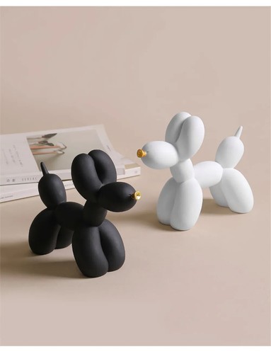 Balloon Dog Statue Resin Sculpture Home Decor Modern Living room Decoration - Picture 4 of 12